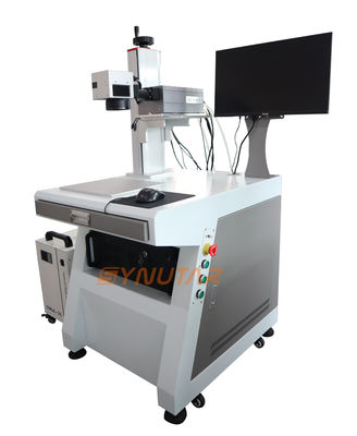 دستگاه علامت گذاری لیزر UV پلاستیکی استند نوع 5w لیزر حکاکار