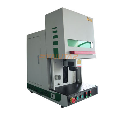 دستگاه علامت گذاری لیزر فیبر صنعتی پلاستیکی 120W طول موج 1064nm