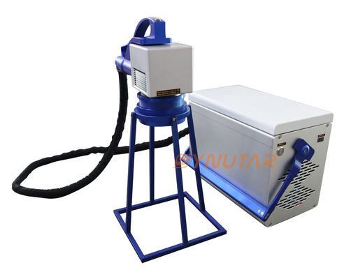 دستگاه علامت گذاری لیزری فیبر دستی فولاد ضد زنگ 20Khz-100Khz فرکانس