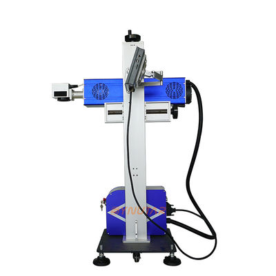 دستگاه علامت گذاری فلز با لیزر UV / CO2 خودکار 20w Fiber Laser Marker