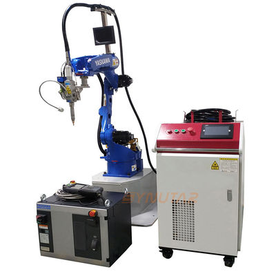 باتری ذخیره انرژی خودکار / کابینت باتری لیتیوم شش محور Robot Arm Laser Welding Machine