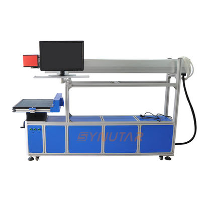 7000mm/s 1000mm*800mm*1300mm دستگاه علامت گذاری لیزر CO2 با رابط USB