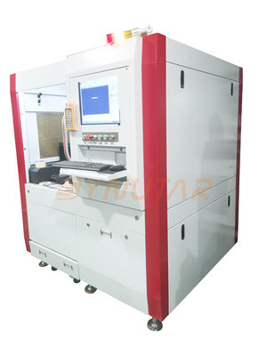 ± 0.02mm تکرار دقت موقعیت مکانی فیبر لیزر برش ماشین برای برش با دقت بالا