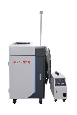 ماشین تمیز کننده لیزر دستگیر 220 ولت طول موج لیزر 1064nm برای صنعت فرکانس پالس 1-20KHz
