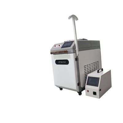 خنک کننده آب ماشین تمیز کننده لیزری دستی 1-20KHz فرکانس پالس 0-40C دمای