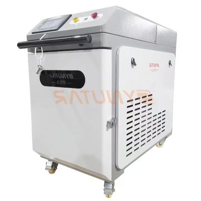 220V/50Hz M2&lt;1.2 ماشین تمیز کننده لیزر دستی با فرکانس پالس 1-20KHz طول موج 1064nm
