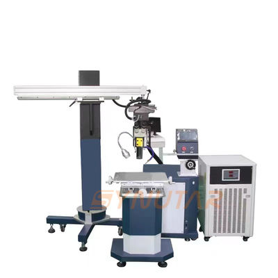 ماشین جوشکاری لیزری دقیق آب خنک 300mm * 300mm منطقه کاری 0.2-20ms پالس