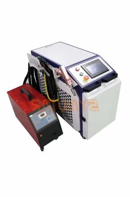 آب خنک کننده ماشین تمیز کننده لیزری دستی 1064nm برای تمیز کردن سطوح صنعتی