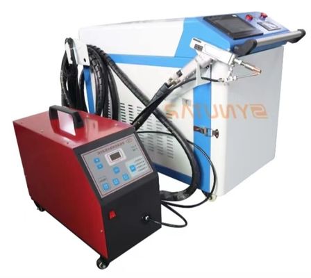 دستگاه جوش لیزر دستی دقیق 0.5-5mm عمق جوش 1064nm طول موج لیزر AC220V / 50Hz قدرت