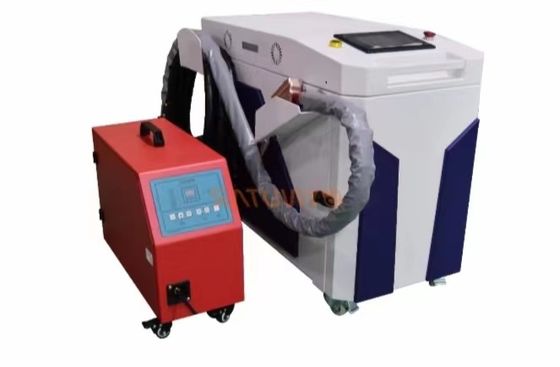 دقت 0.02mm موقعیت پذیری دستگاه جوش لیزر 2000W AC220V دستگاه دست
