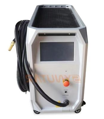 AC220V / 50Hz هوا خنک ماشین جوشکاری لیزر فیبر مداوم 2000W قدرت لیزر برای جوشکاری دقیق