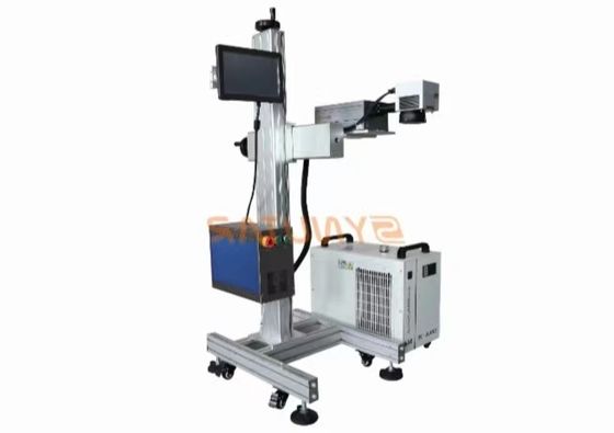 355nm طول موج دستگاه علامت گذاری لیزر UV سیستم کنترل PC و 0.15mm حداقل اندازه کاراکتر