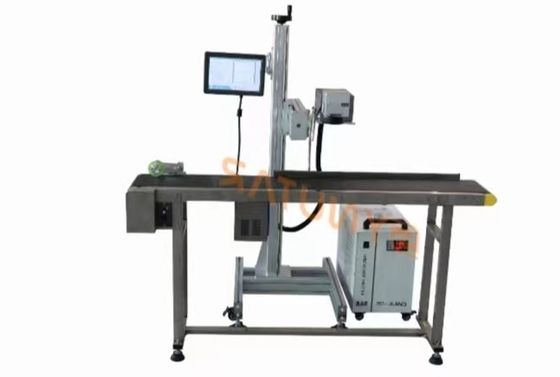 دستگاه علامت گذاری لیزری کمپکت 355nm UV با خنک کننده هوا برای علامت گذاری دقیق بالا