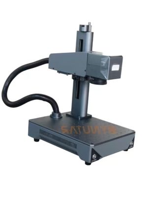 دستگاه علامت گذاری لیزر فیبر 1064nm 220V / 50Hz عمق علامت گذاری 0.01-2mm برای فلز