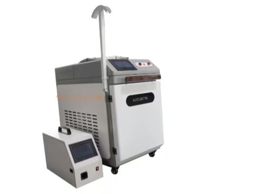ماشین جوش لیزری صنعتی 1KW 2KW برای فولاد ضد زنگ 20mm عمق خنک کننده هوا