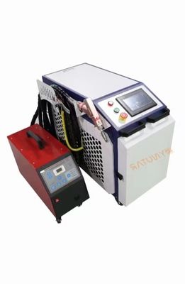 دستگاه جوش لیزر دستی با دقت 1064nm / جوشگر لیزر دستی با موقعیت ± 0.02mm