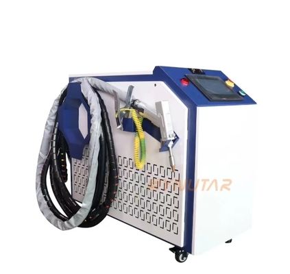 دستگاه جوش لیزر دستی با عمق جوش 0.5-5mm و فرکانس پالس لیزر 1-50Hz
